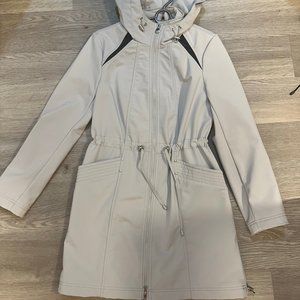 NEW Laundry by Shelli Segal - Grey Trench Size M
